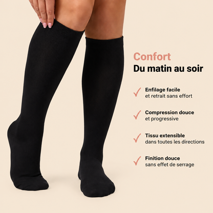 Chaussettes de Compression Modalya — Confort & Légèreté